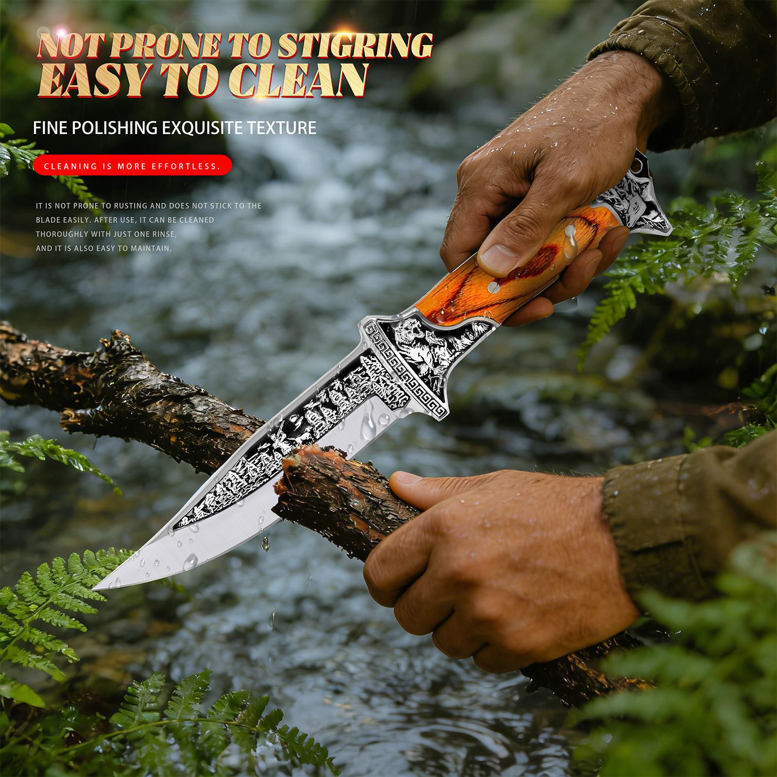 Garden pruning knives with exquisite patterns