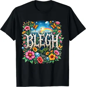 Cute Deathcore Design - Metalcore Blegh T-Shirt