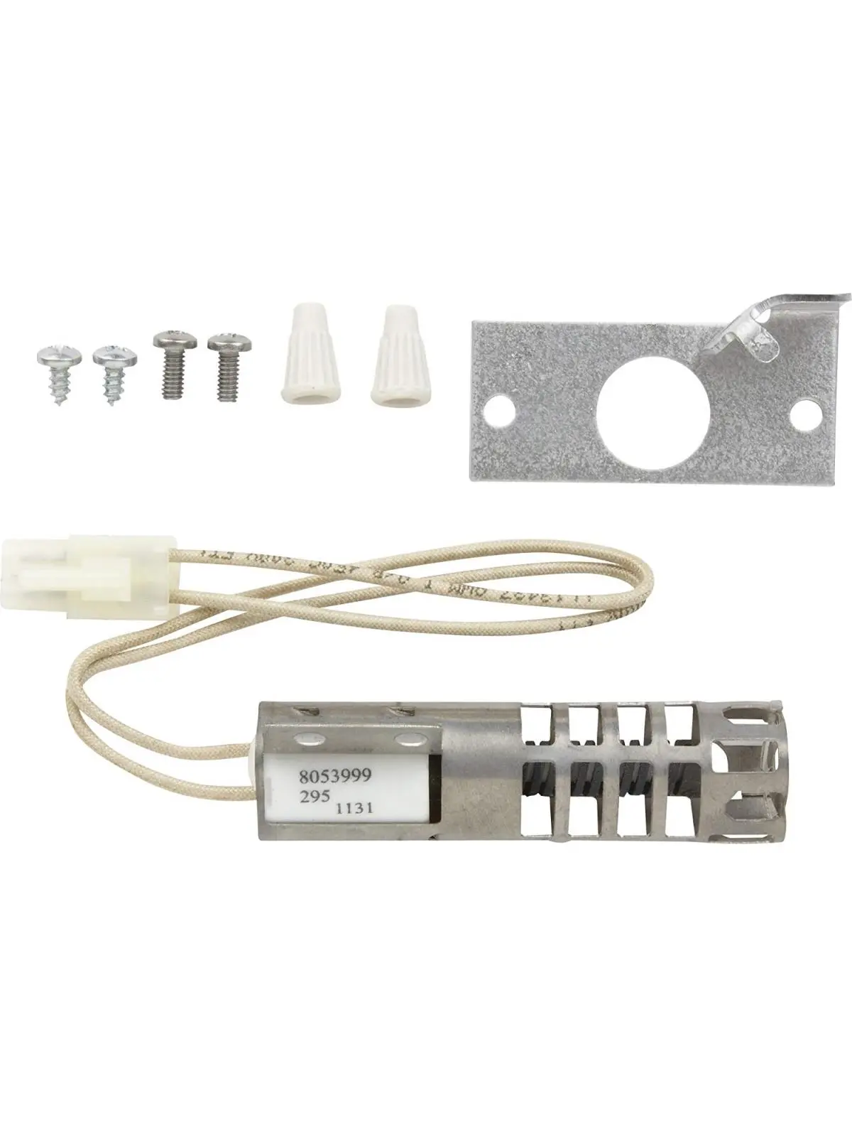 Whirlpool 4342528 1lb Standard Round Carborundum Oven Igniter, Kitchen Appliance Replacement Part to Enhance and Maintain Appliances