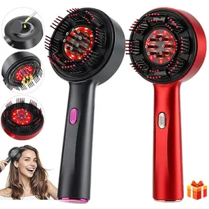 Electric Scalp Massager, 3-Mode Hair Oil Applicator and Scalp Massage Comb, Head Massager, Scalp Stimulator, Hair Care Tool for Women and Men