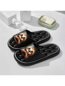 1pc EVA Sloth Love Indoor Footwear Lightweight And Flexible, Easy to Maintain, Essential Slippers for All Seasons, Women Shoes
