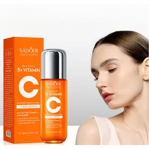 5X Vitamin C Brightening, Firming & Moisturizing Lotion - Nourishing Hydrating Facial Milk Moisturizer Moisture