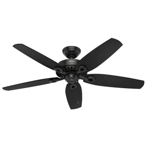 Builder 52"Ceiling Fan Matte Black