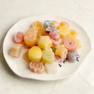 Nostalgic Wax Bottle Candy, Assorted Fruity Flavors, Fun Edible Snack for Women & Children