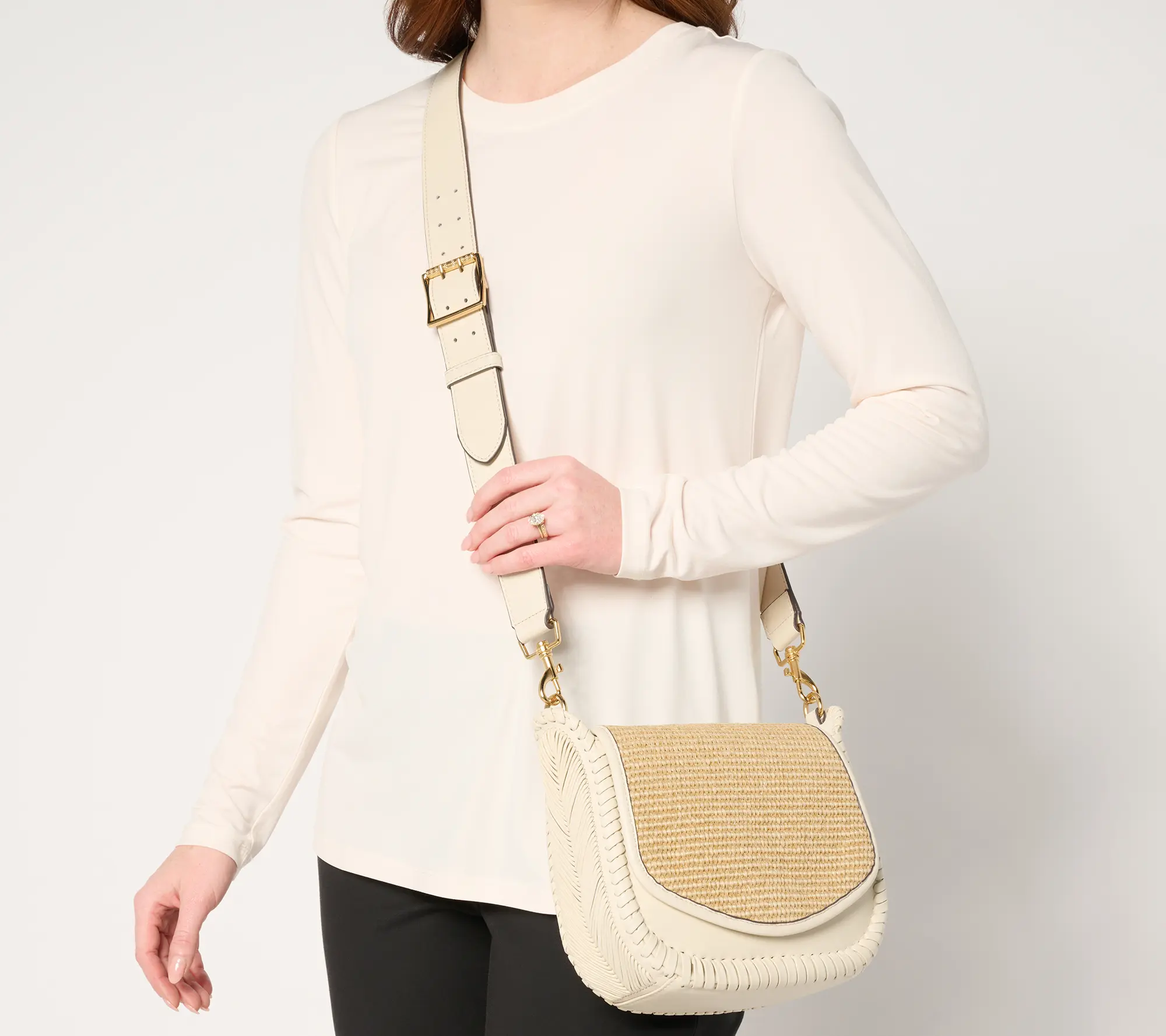 Aimee Kestenberg Leather All for Love Saddle Bag