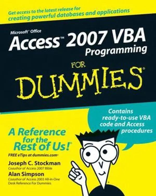 USED-Access 2007 VBA Programming for Dummies by Stockman, Joseph C. (Paperback)