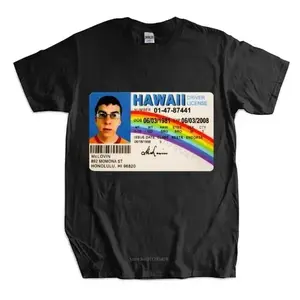 McLovin's Fake ID Graphic T-Shirt, Unisex Adult T-Shirt