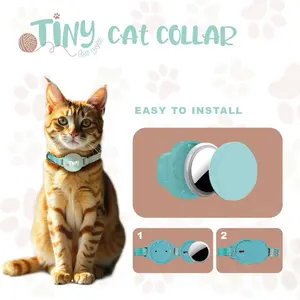 TINY CAT COLLAR - Airtag Holder
