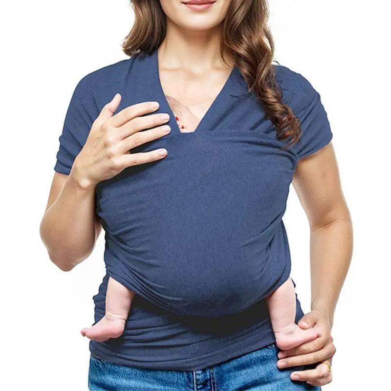 Solid Color Baby Carrier, Multifunctional Front Holding Type Baby Carrier, Portable Simple Baby Carrier for Outdoor Travel