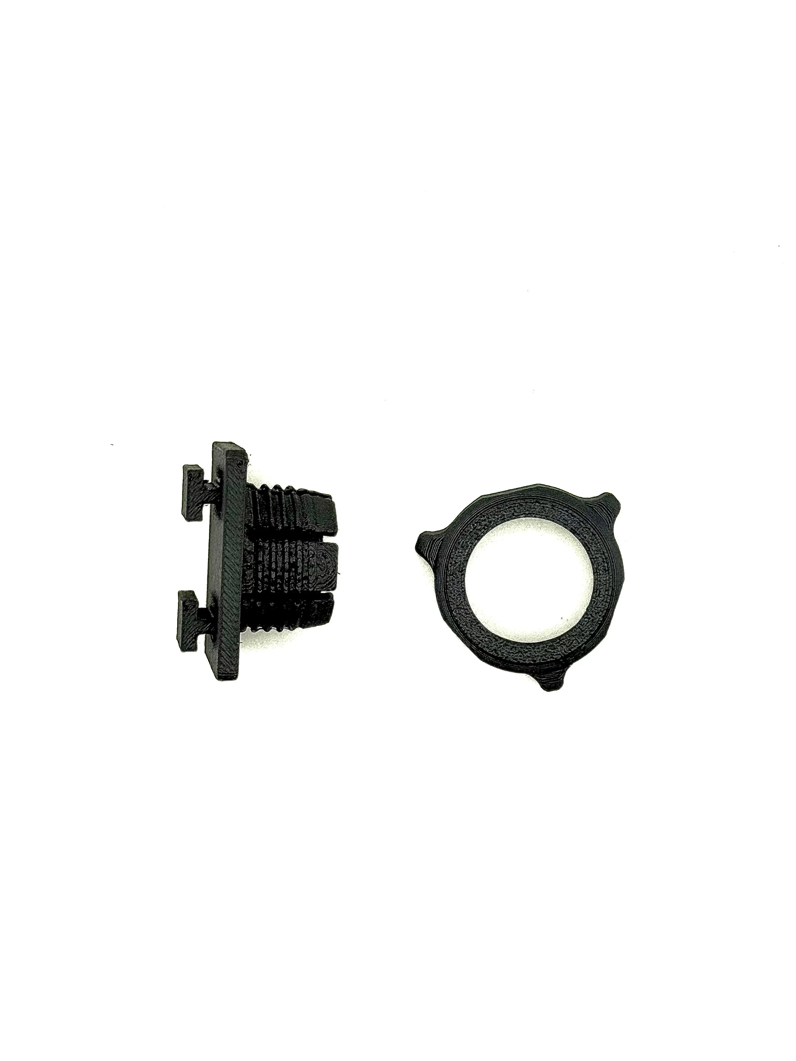 Schuyler Performance Replacement Tab Lock Nut - 2 Tab Mount and Lock Ring Included - Compatible with Edge CTS, CTS-2, CTS-3, Insight 2 Devices - Automotive Car Interior Fastener Accessory, Includes Ring