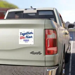 Harris Walz 2024 - “Together We Rise” Campaign Car Magnents
