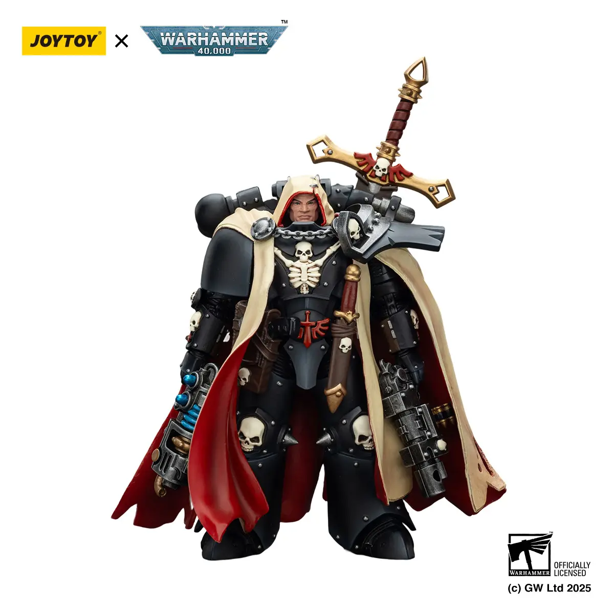 JOYTOY 1/18 Chaos Space Marines Cypher - Lord of the Fallen Articulated PVC Statue Action Figure JT01826, Hyper-Realistic Anthropomorphic Decor, Hobby Play & Collectible Gift, Articulated Figures