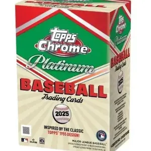 2025 Topps Chrome Platinum Anniversary Baseball Blaster Box