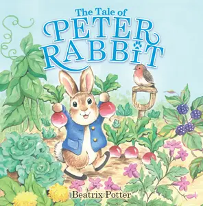 The Tale of Peter Rabbit by Beatrix Potter - Classic Hard-Cover Children's Picture Book with Artful Illustrations, Art