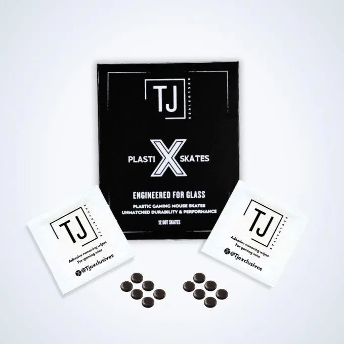 Universal replacement mouse skates PlastiX - Dots