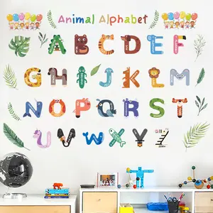 Alphabet Wall Stickers Colorful  for kids rooms and nursery – Peel‑and‑Stick Removable A‑Z Letter Decals for Kids’ Nursery & Playroom Stickers Cozy Cute Stickers Kids