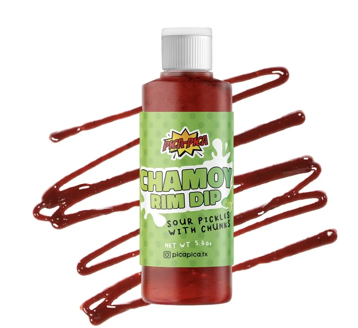 5.3 Chamoy Squeeze Bottle Sour Pickle With Chunks