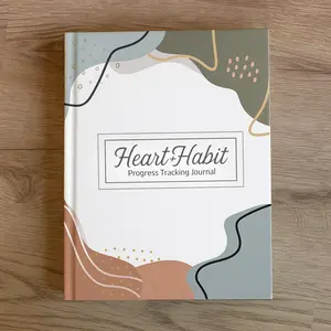 Heart + Habit Goal Planner & Habit Tracker Journal | Stay Consistent & Actually Follow Through