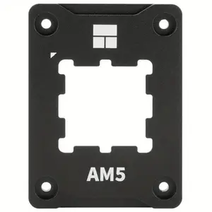 AM5 CPU Contact Frame, Anti-bending metallic Secure Frame Kit, Compatible with AMD AM5, with Installation Tool for CPU Cooler Mounting