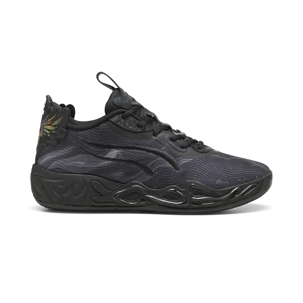 PUMA Mens X Lamelo Ball Mb.04 Lo Team Basketball Sneakers Shoes - Black