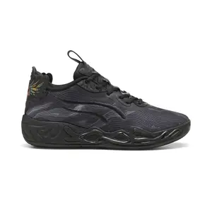 PUMA Mens X Lamelo Ball Mb.04 Lo Team Basketball Sneakers Shoes - Black