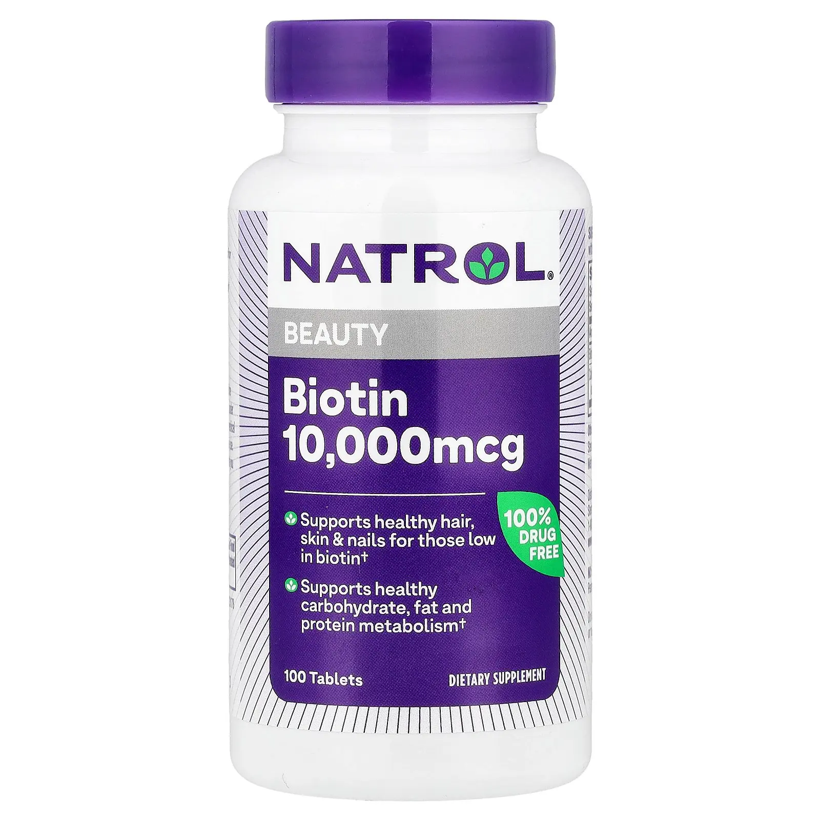 Natrol Biotin, 100 Tablets
