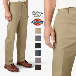 DICKIES Men's Original 874 Work Pants Casual Regular Fit Work Pants Classic Fit Plain Work Wear Original Fit Cotton Workwear Trouser (30" to 44")