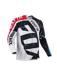 Men's 2026 New Outdoor Cycling Racer Long Sleeve T-Shirt Sports Jersey BMX MTB Mountain Bike DH Off-Road Motorcycle Quick-Dry Breathable Fitness Sports Top