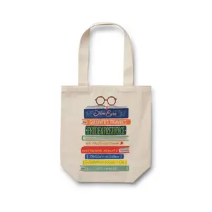 Rifle Paper Book Canvas Tote Bag
