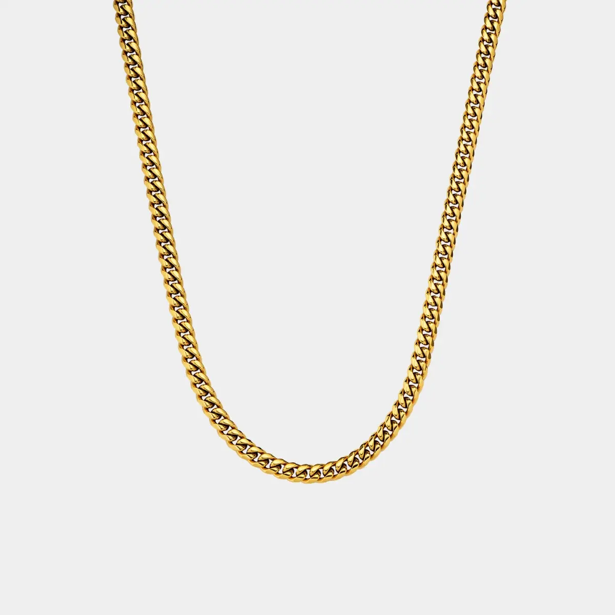 (6mm) Miami Cuban Link Chain - Gold