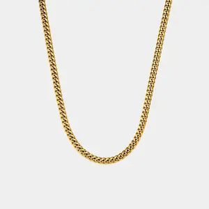 (6mm) Miami Cuban Link Chain - Gold