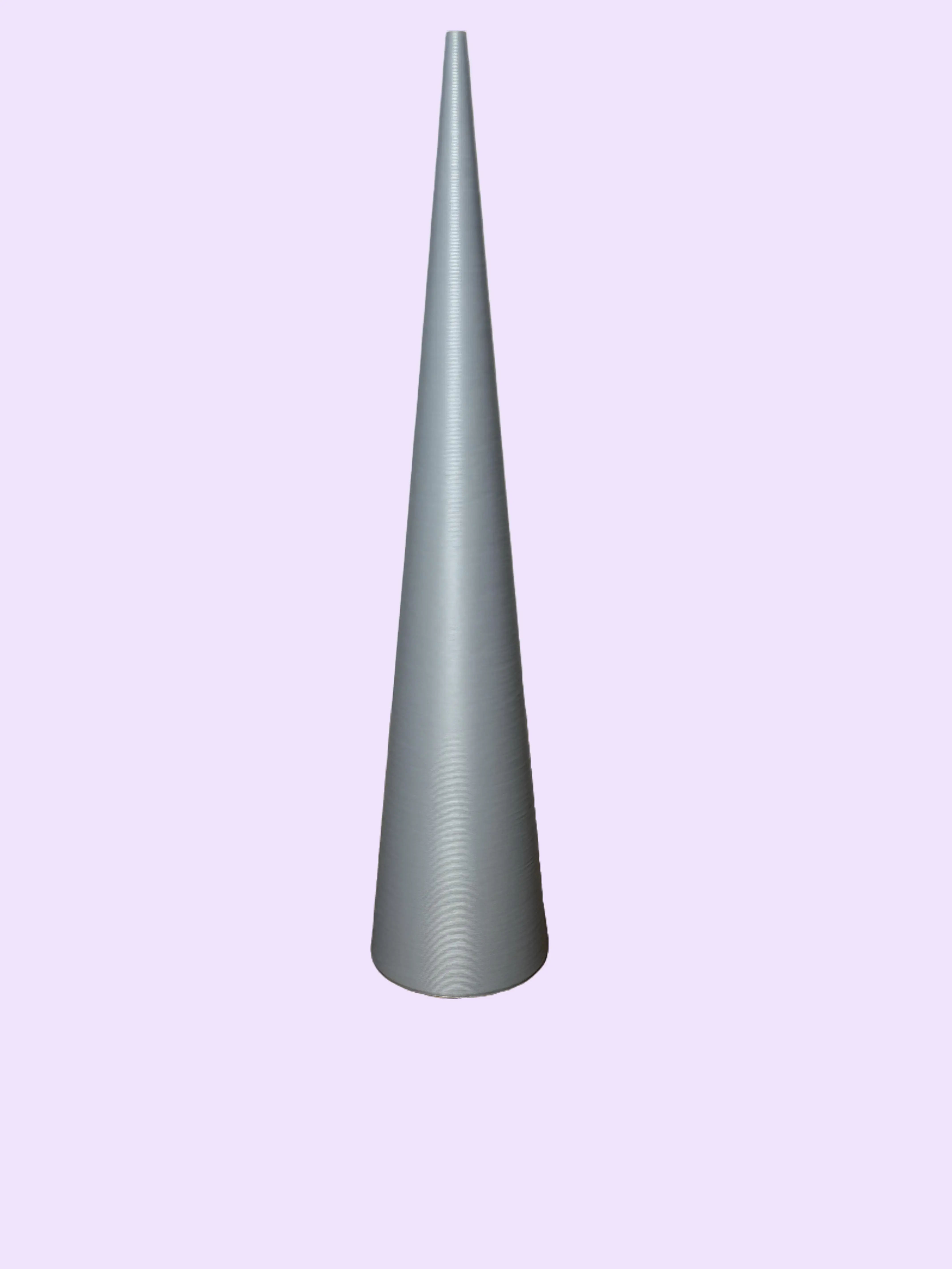 Grey Cone Costume Jewelry Ring - Fashion Accessory for Daily Wear