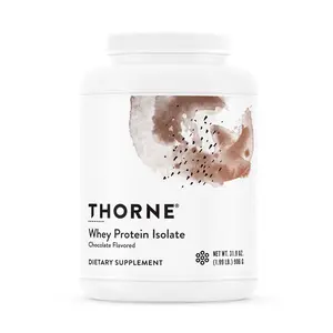 Thorne Whey Protein Isolate - Chocolate - 31.9 Ounces, 30 Servings