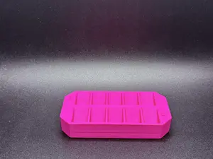 Magenta Nail Tip Organizer