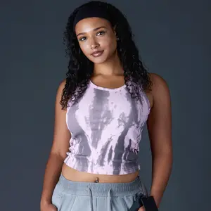 Tie-Dye Sleeveless Tank Top