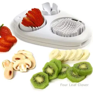 Upgrade your kitchen with the 3-in-1 Creative Egg Slicer! Perfect for hard-boiled eggs, fruits, and veggies. Make meal prep a breeze with this manual slicer - a must-have for every household! 🍳🥗 #KitchenGadgets #CookingEssentials NONE