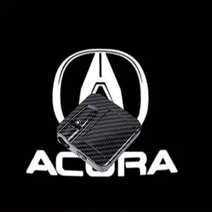 NEW LED Car door universal projector high-definition welcome lights For Acura Integra TL TLX ILX RL NSX ZDX MDX RDX TSX RSX RLX(Battery Not Included)