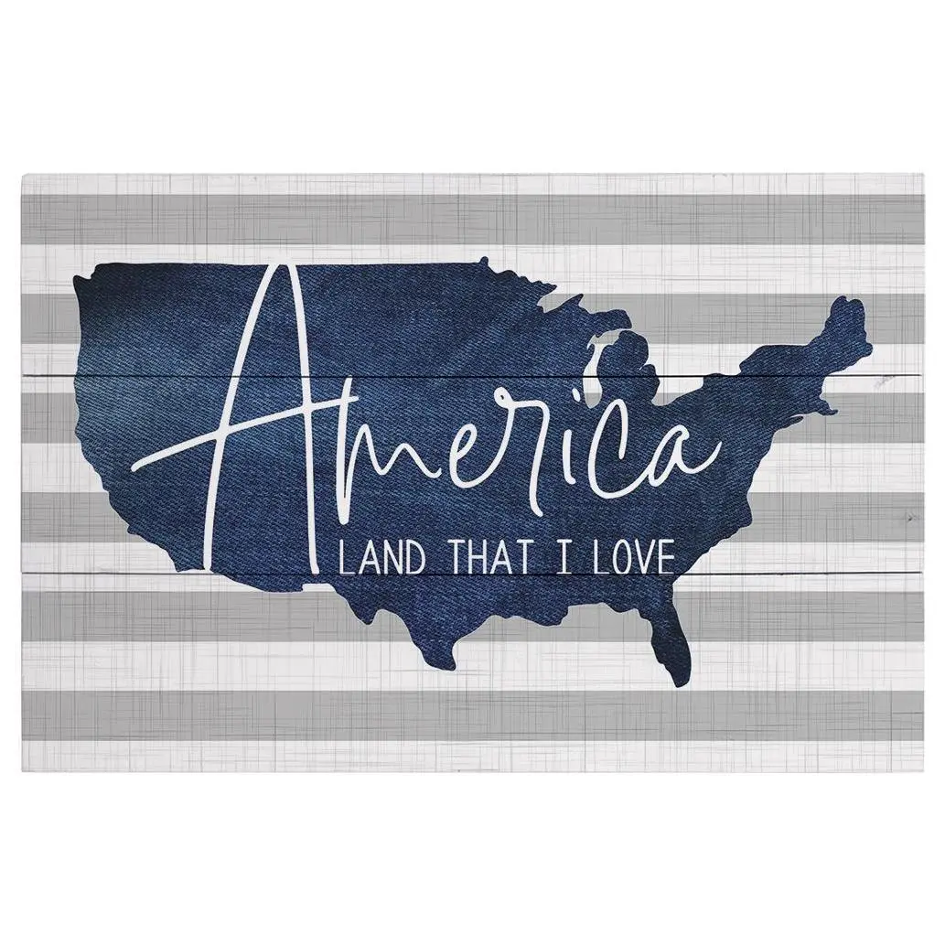 Sincere Surroundings 16" Land I Love Rustic Palet