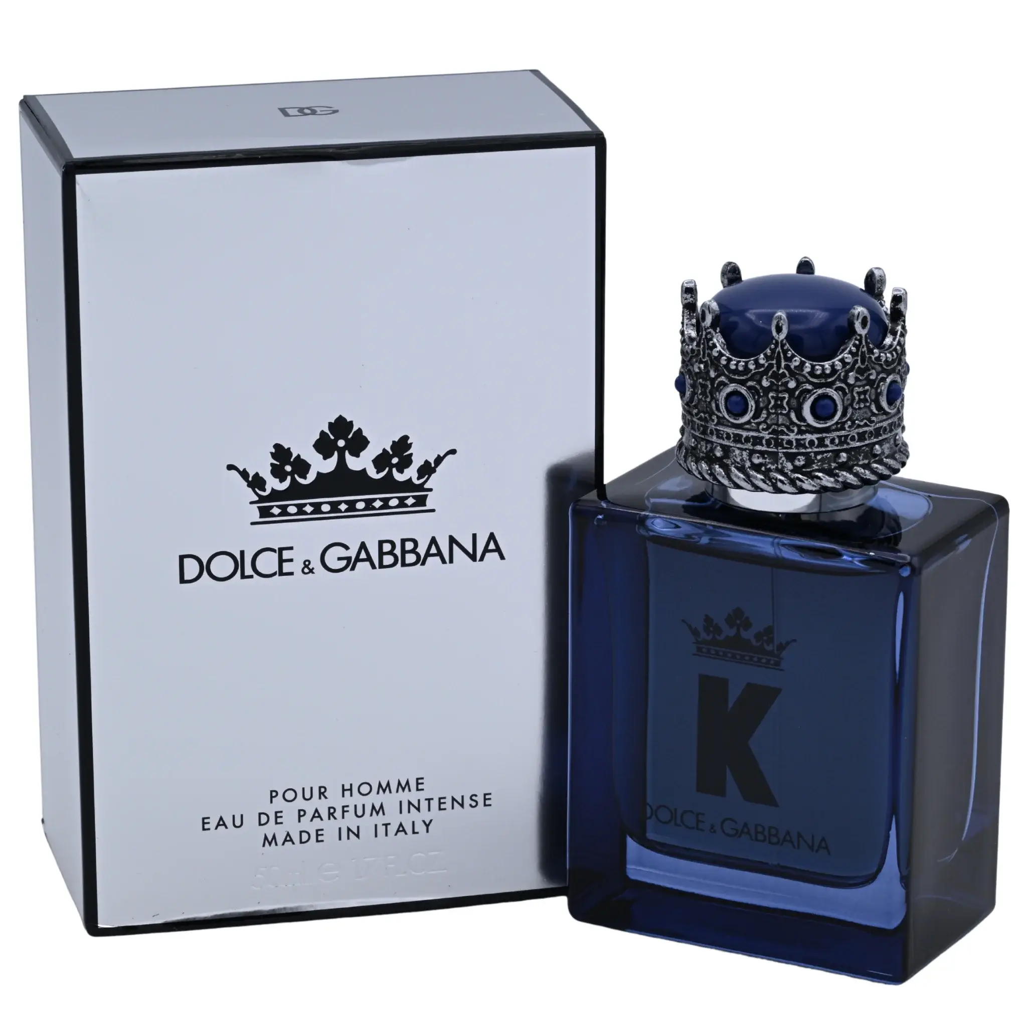 Dolce & Gabbana K by Dolce & Gabbana Intense Eau de Parfum Spray for Men 1.7 oz (50 ml) New in Box