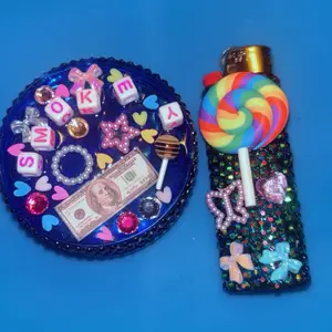 Lighter And Grinder Set