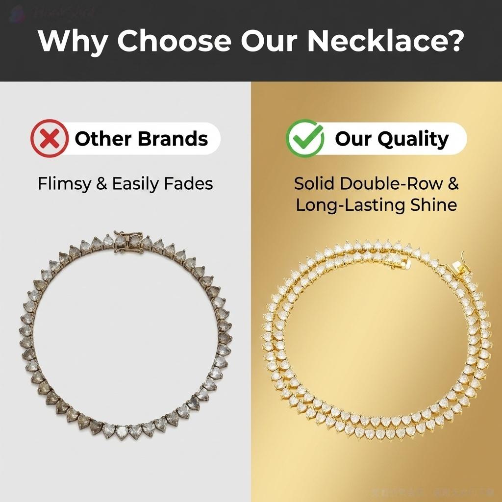 Women's Heart-Shaped Tennis Bracelet - Zirconia-Encrusted Chain, Skin-Gentle, Affordable Luxury Summer Fashion Costume Jewelry Accessory with Gift Box, No