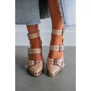 Proving My Point Heels - Beige