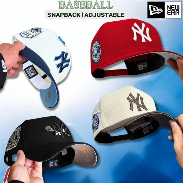 New Era NY Yankees 59FIFTY Premium Fitted Cap – MLB Baseball Hat, Flat Bill Brim, Embroidered Logo Sports Cap, Urban Streetwear Hat, Hip Hop Fashion Accessory, Unisex Gorras Para Hombres