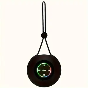Waterproof Portable Mini Speaker, Rechargeable Wireless Speaker with Lanyard, BT Speaker for Party, Bathroom, Travel, Home and Outdoor