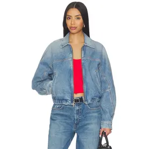 AGOLDE Dixon Cocoon Bomber Jacket in Outbreak