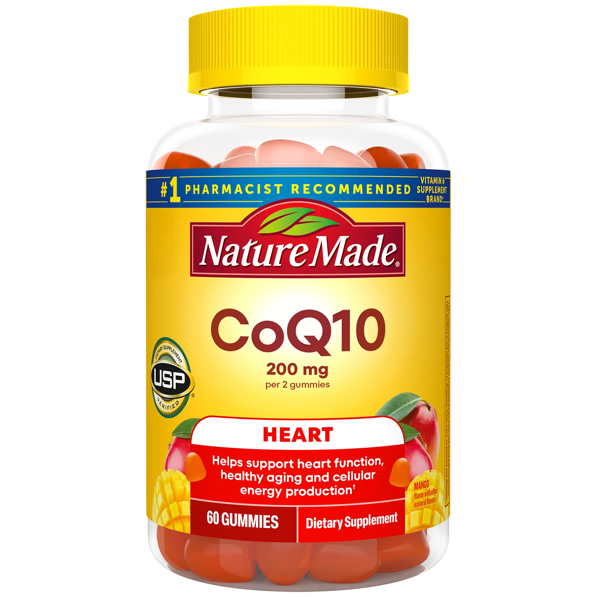 CoQ10 Gummies 200 mg Per Serving