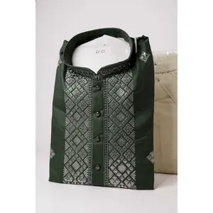 Green : Kurta pajama set