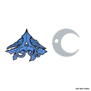 Blue Prince Mount Holly and The Rogue Moon Pin Set
