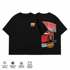 Retro Two Side Cars Gildan TShirt ,Cars Movie TShirt, Mcqueen and Mater Retro Vintage Unisex Oversized Anime Graphic Tee – Trendy Y2K Acid Gildan, Manga Game Movie Lover Gift For Fans Merch