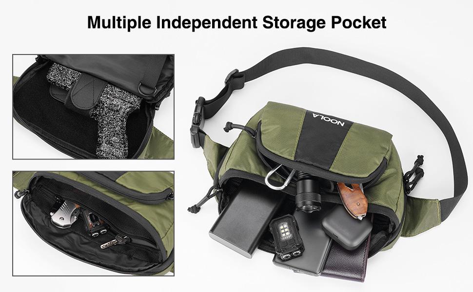 [Spring Savings] Outdoor Fanny Pack, Waist Pack Crossbody Bag for for Hiking, Hunting Sports